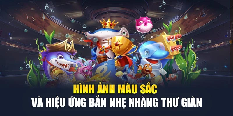 Hình ảnh màu sắc và hiệu ứng bắn nhẹ nhàng thư giãn